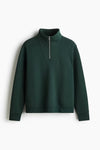 REGULAR FIT HALF-ZIP SWEATSHIRT thumbnail 2