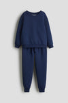 2-piece Sweatsuit Navy Blue thumbnail 1