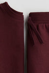 2-piece Sweatsuit Dark Red thumbnail 2