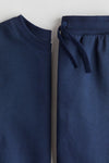 2-piece Sweatsuit Navy Blue thumbnail 2
