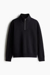 REGULAR FIT HALF-ZIP SWEATSHIRT thumbnail 6
