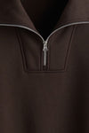 REGULAR FIT HALF-ZIP SWEATSHIRT thumbnail 7