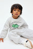 2-piece printed brushed-inside sweatshirt set thumbnail 3