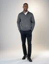 MEN'S  ZIP NECK JUMPER thumbnail 5