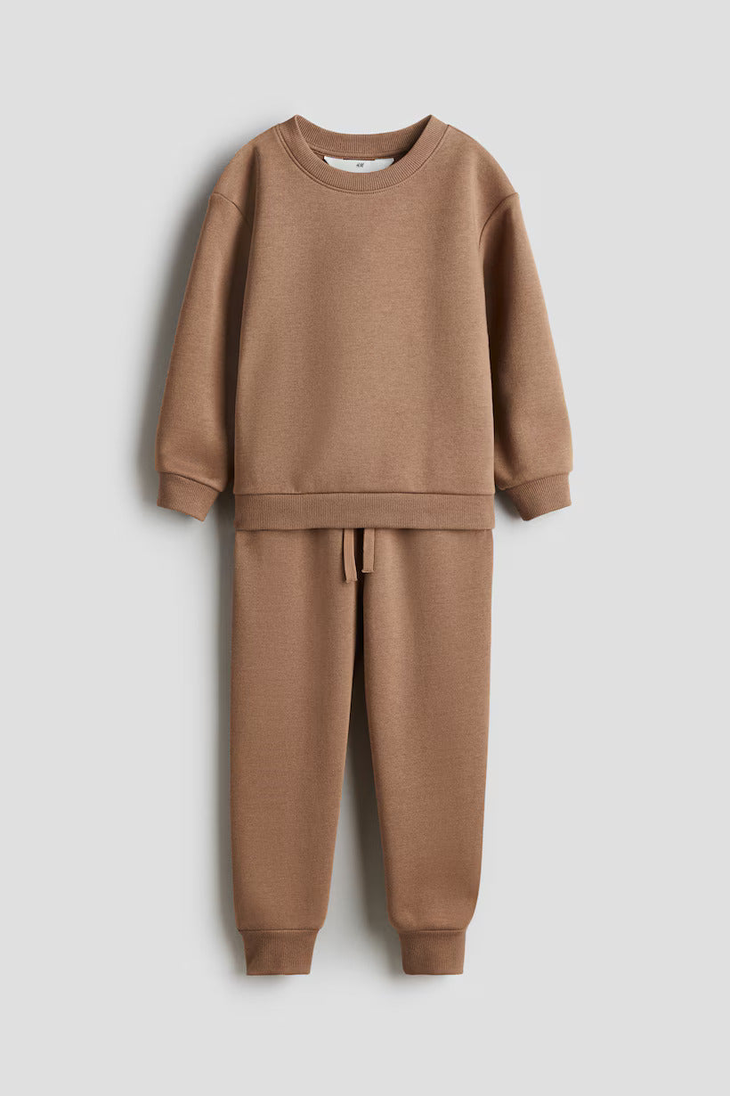 2-piece Sweatsuit Brown