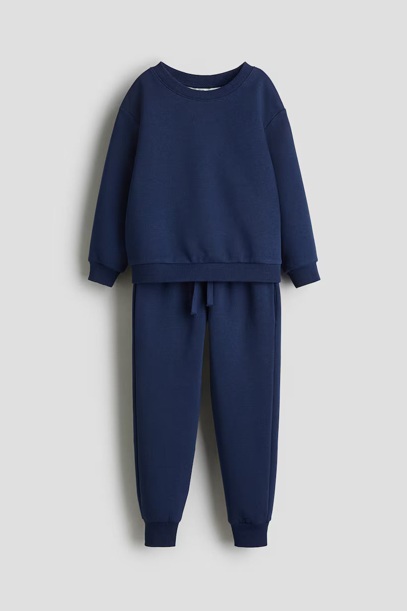 2-piece Sweatsuit Navy Blue
