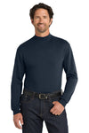 Interlock Knit Mock Turtleneck thumbnail 3