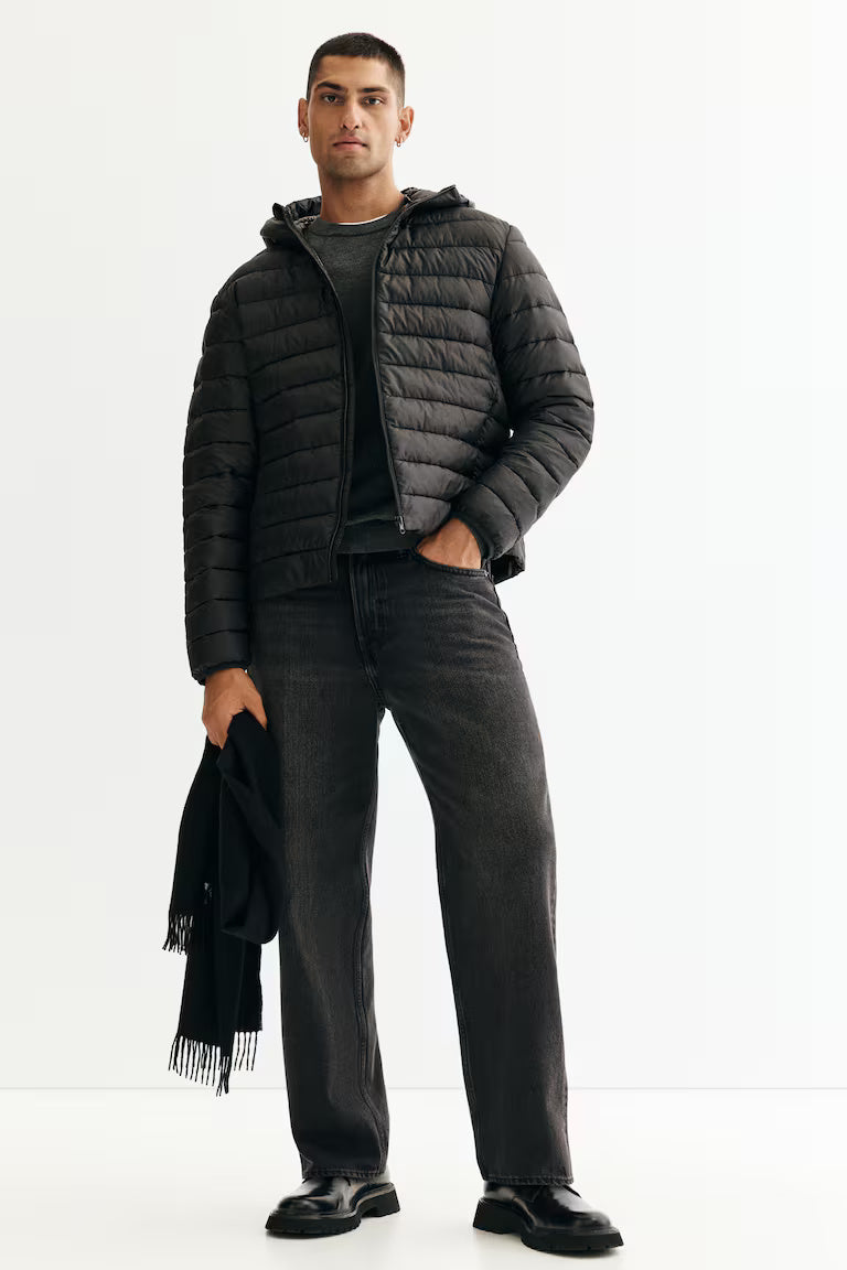SLIM-FIT LIGHTWEIGHT PUFFER JACKET
