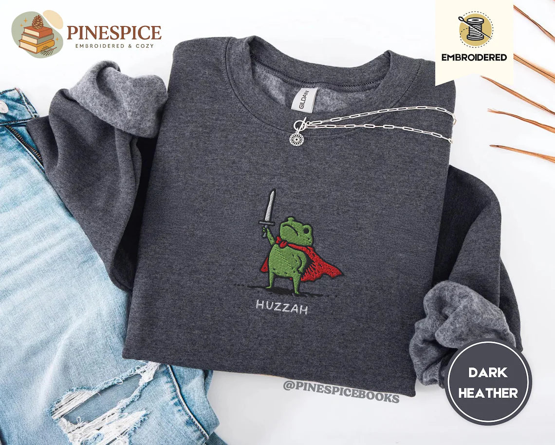 Huzzah Frog Sweatshirt
