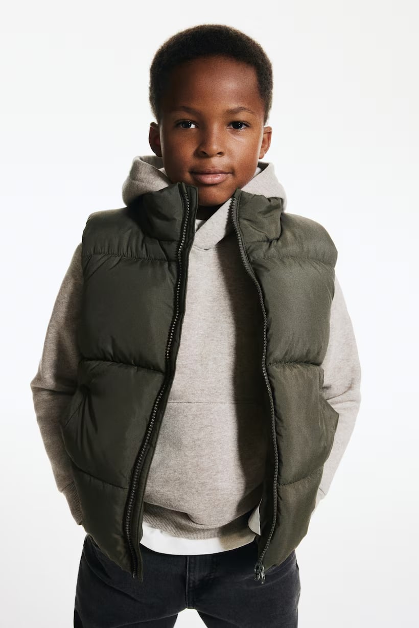 Water-Repellent Puffer Vest